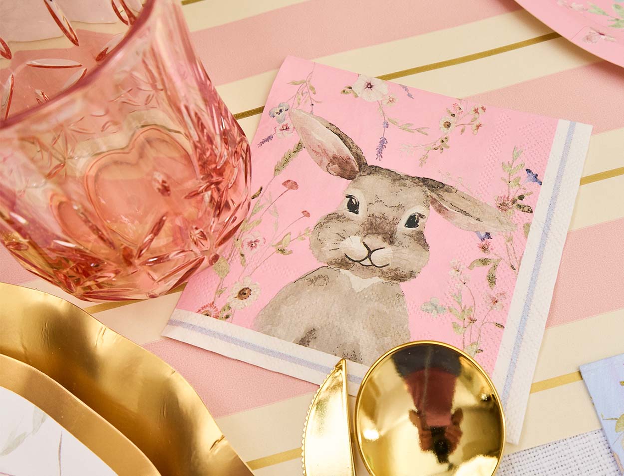 Sophistiplate Easter Cocktail Napkin - Thumbnail 4