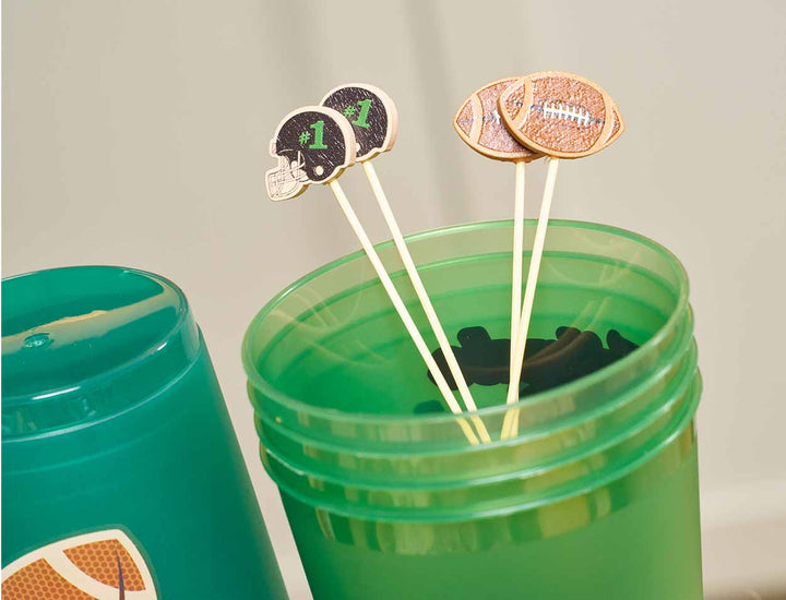 Tailgate Helmet Large Cocktail Picks/30pk