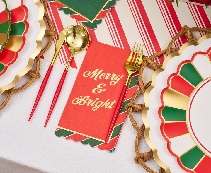 Joyful Christmas Guest Towels/20pk