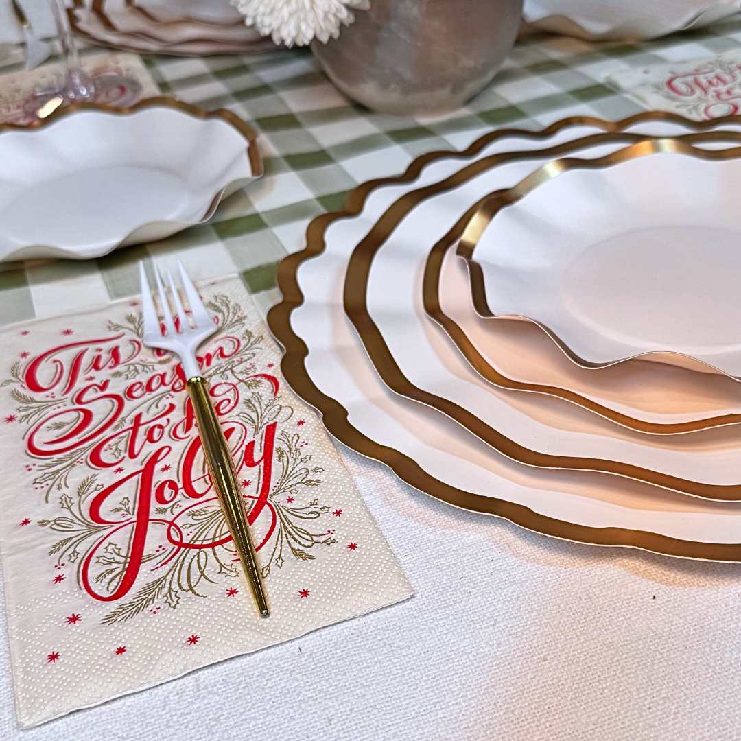 'Tis the Season Table Setting