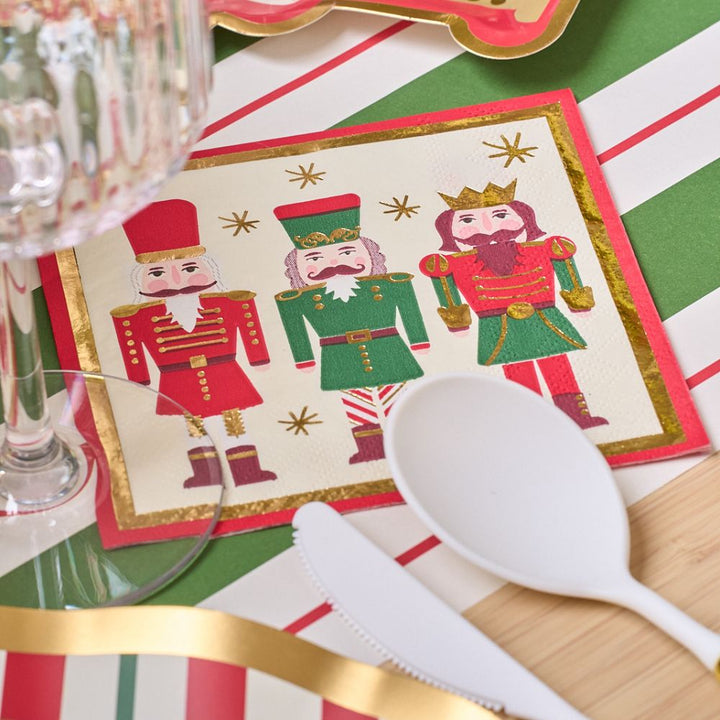 Nutcracker Christmas Table Setting