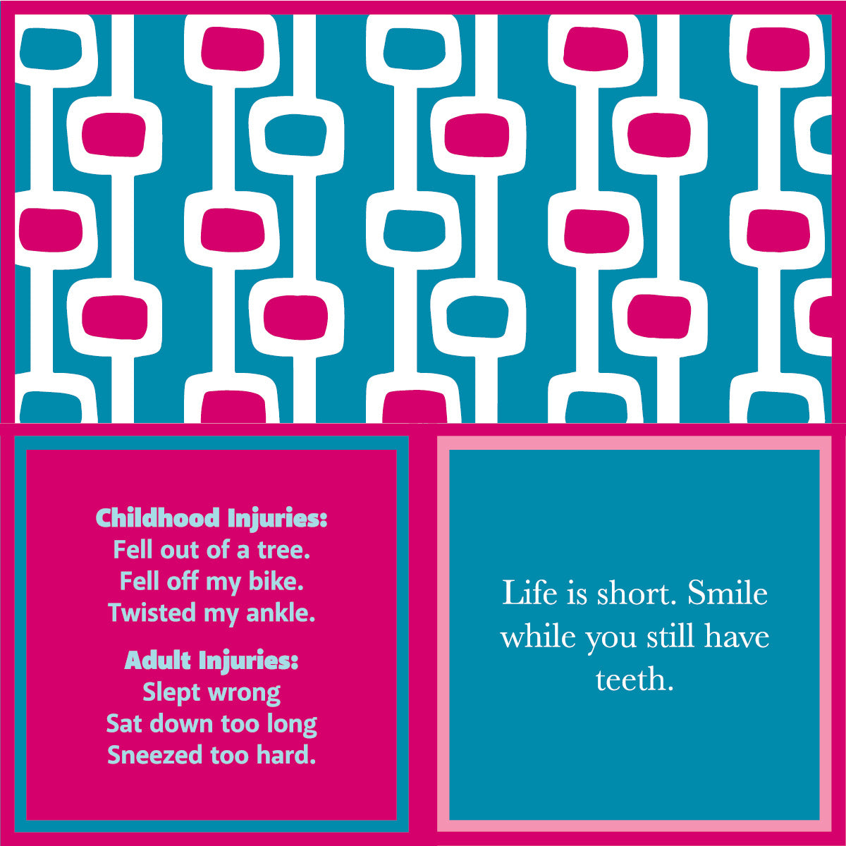 drinks on me Life is Short Napkin - Thumbnail 2