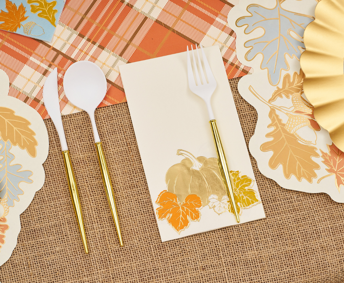 Sophistiplate Gilded Harvest Guest Towels - Thumbnail 4