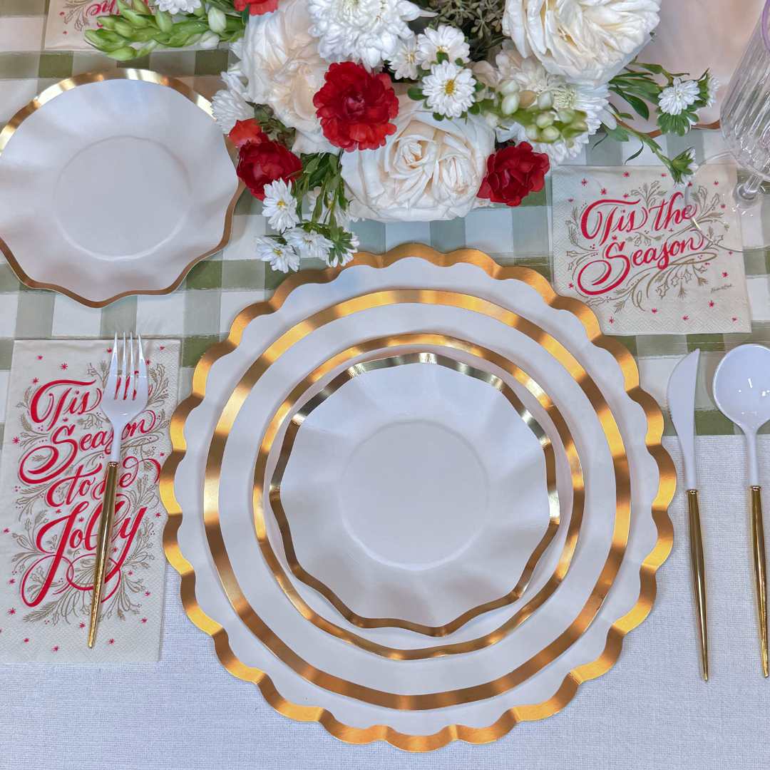 'Tis the Season Table Setting