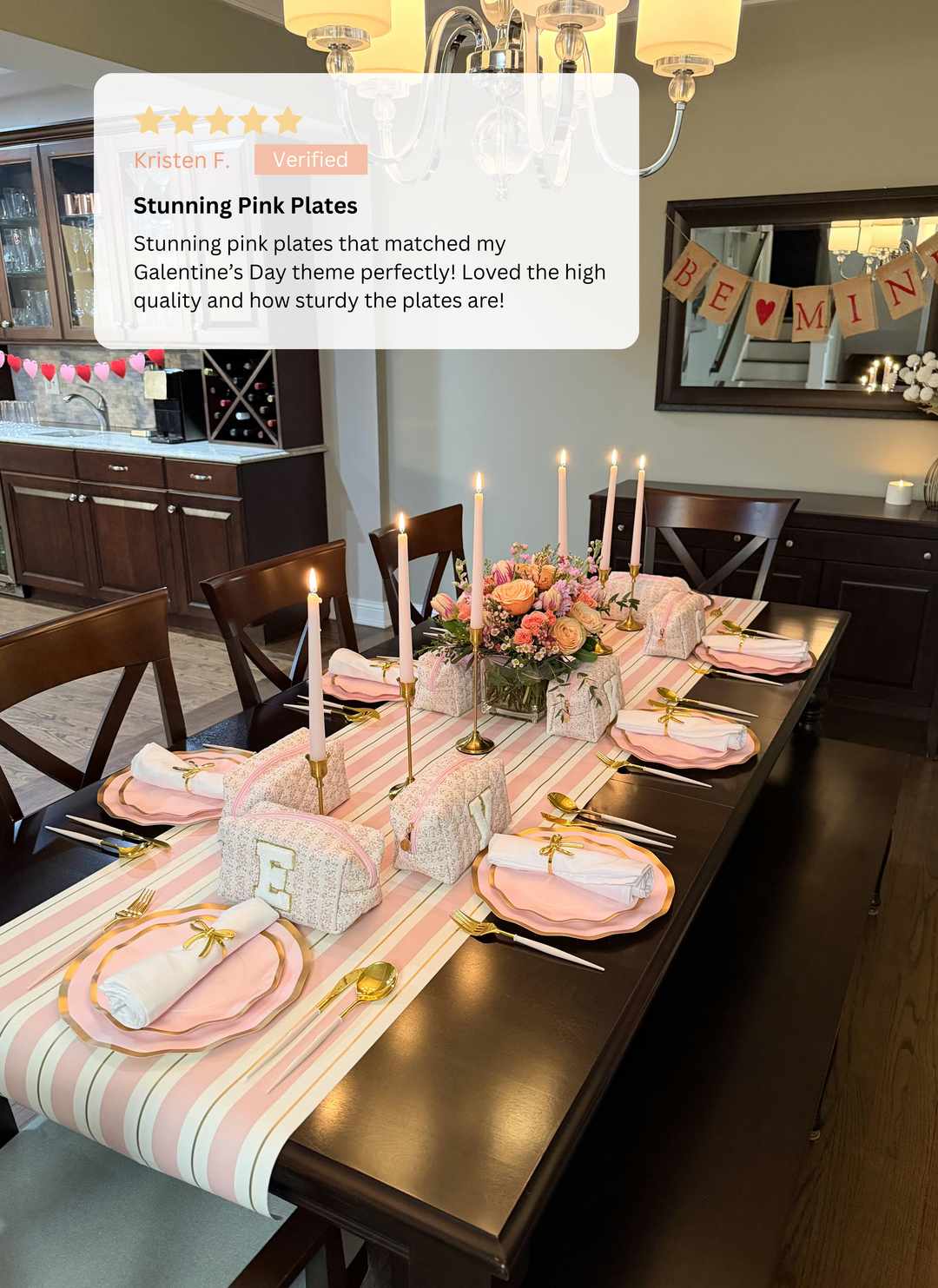 Everyday Blush Table Setting