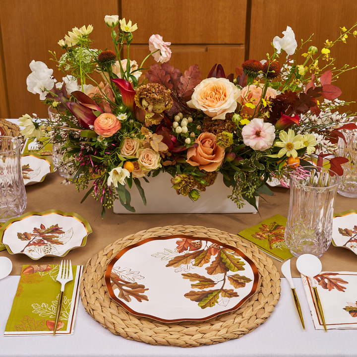 Acorn and Oak Table Setting