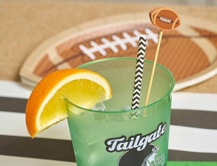 Tailgate Football Large Cocktail Picks/30pk