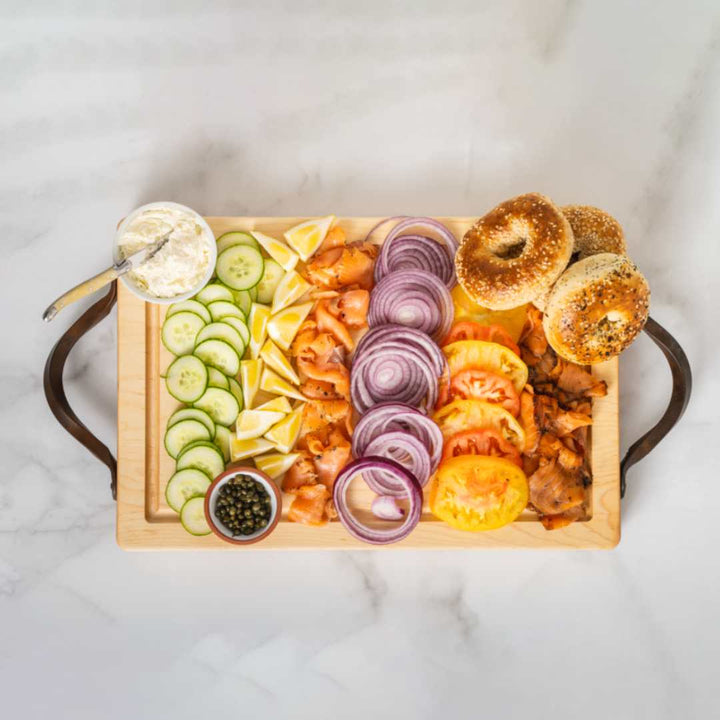 Personalized Maple Wood Cutting + Cheeseboard 20 x 14"