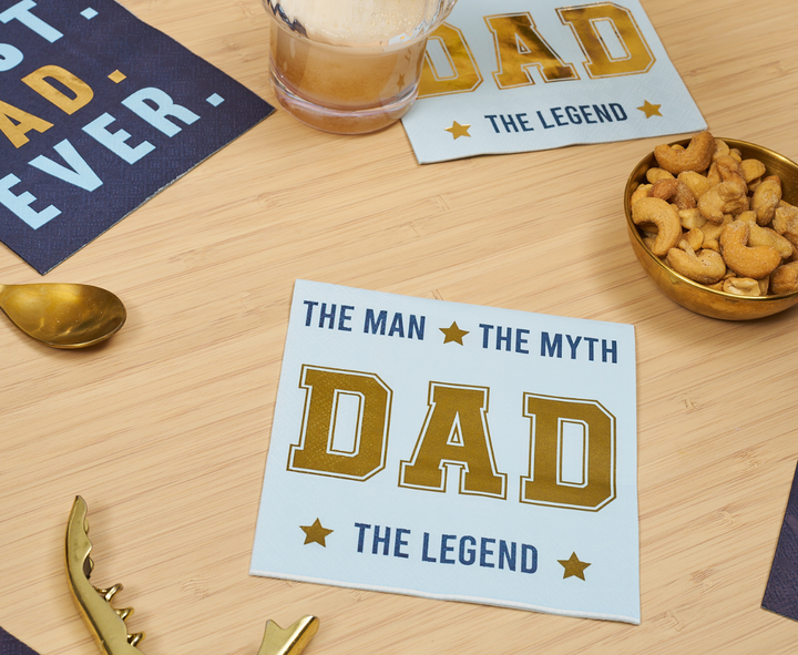 The Man The Myth Cocktail Napkins /26pk
