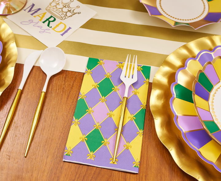 Let's Mardi Guest Towels/20pk