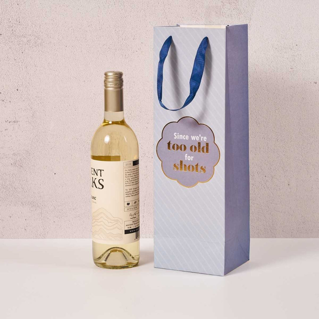 Too Old- Wine Bag