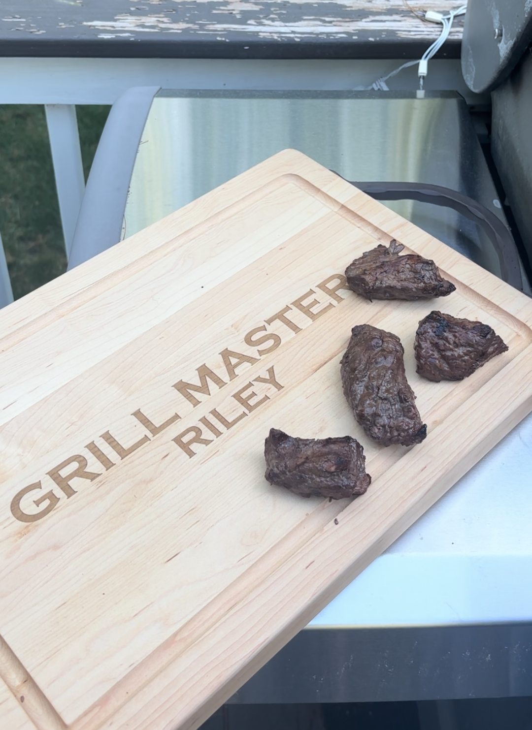 Personalized Maple Wood Cutting + Cheeseboard (Test)