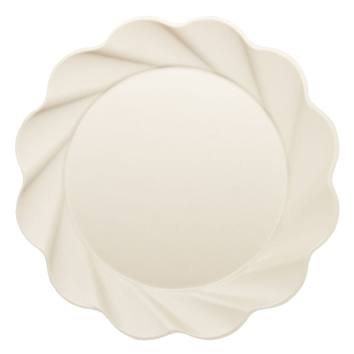 Simply Eco Extra Large Plate- Cream/8pk