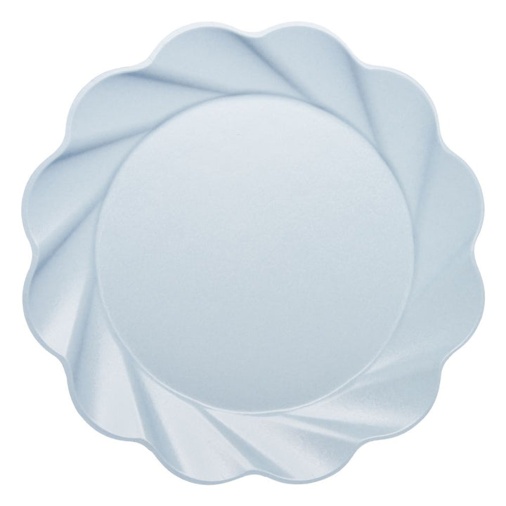 Simply Eco Compostable Extra Large Plate Sky Blue - 8pk