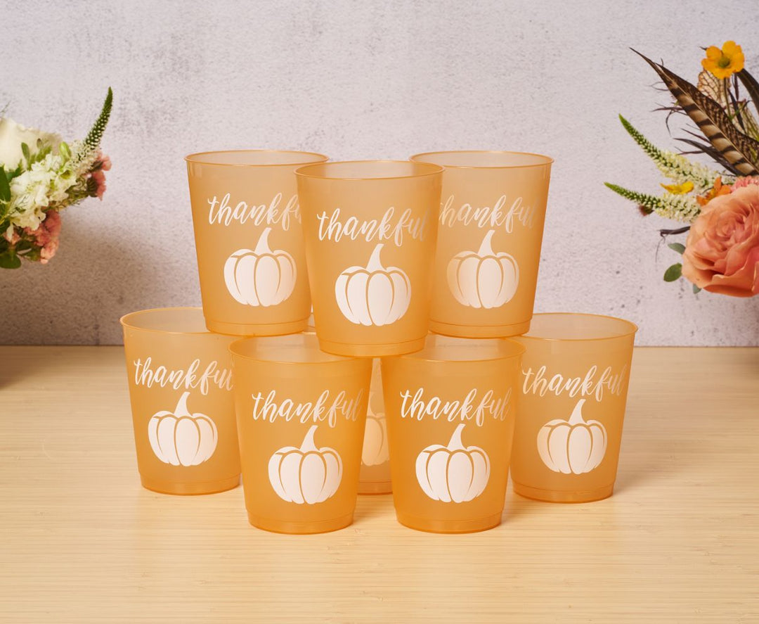 Give Thanks Frost Flex Cups/8pk - Thankful