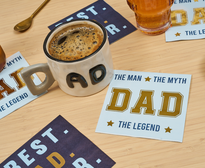 The Man The Myth Cocktail Napkins /26pk