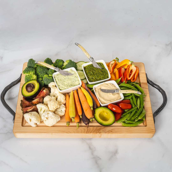 Personalized Maple Wood Cutting + Cheeseboard 18 x 12"