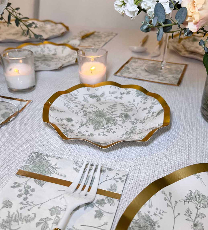 Timeless Table Setting: Sage