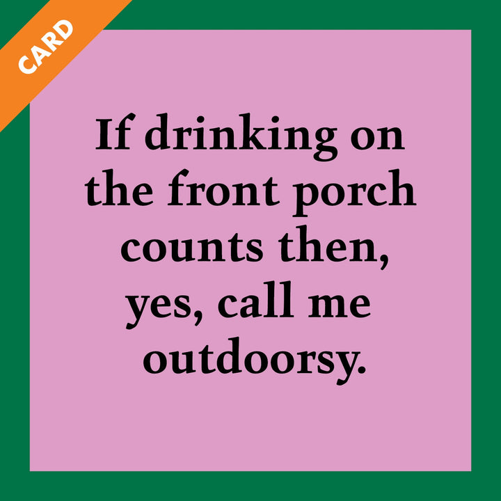 Outdoorsy Card