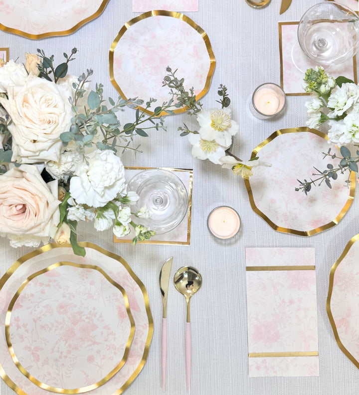 Timeless Table Setting: Blush