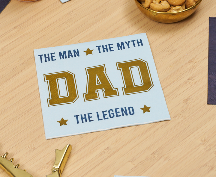 The Man The Myth Cocktail Napkins /26pk