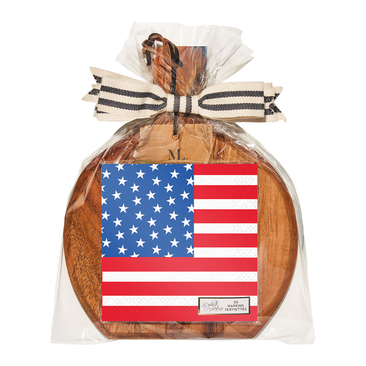 9.75" x 8" Board Gift Kit w/o spreader: Party in the USA