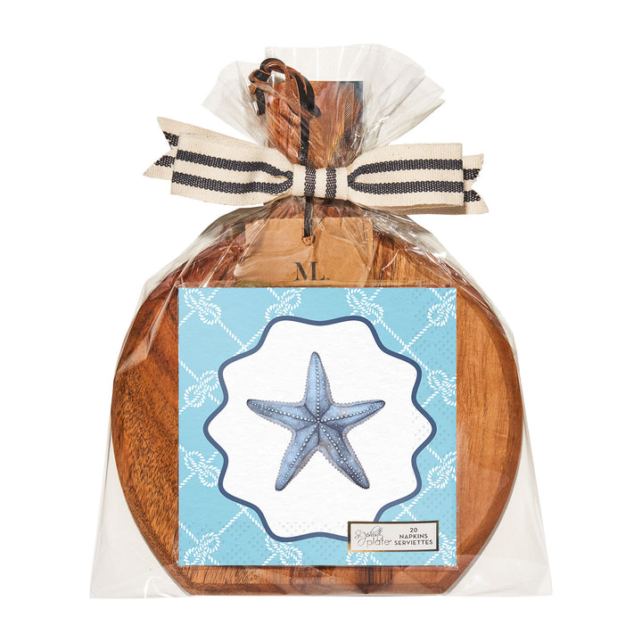 9.75" x 8" Board Gift Kit w/o spreader: Tidal Wave