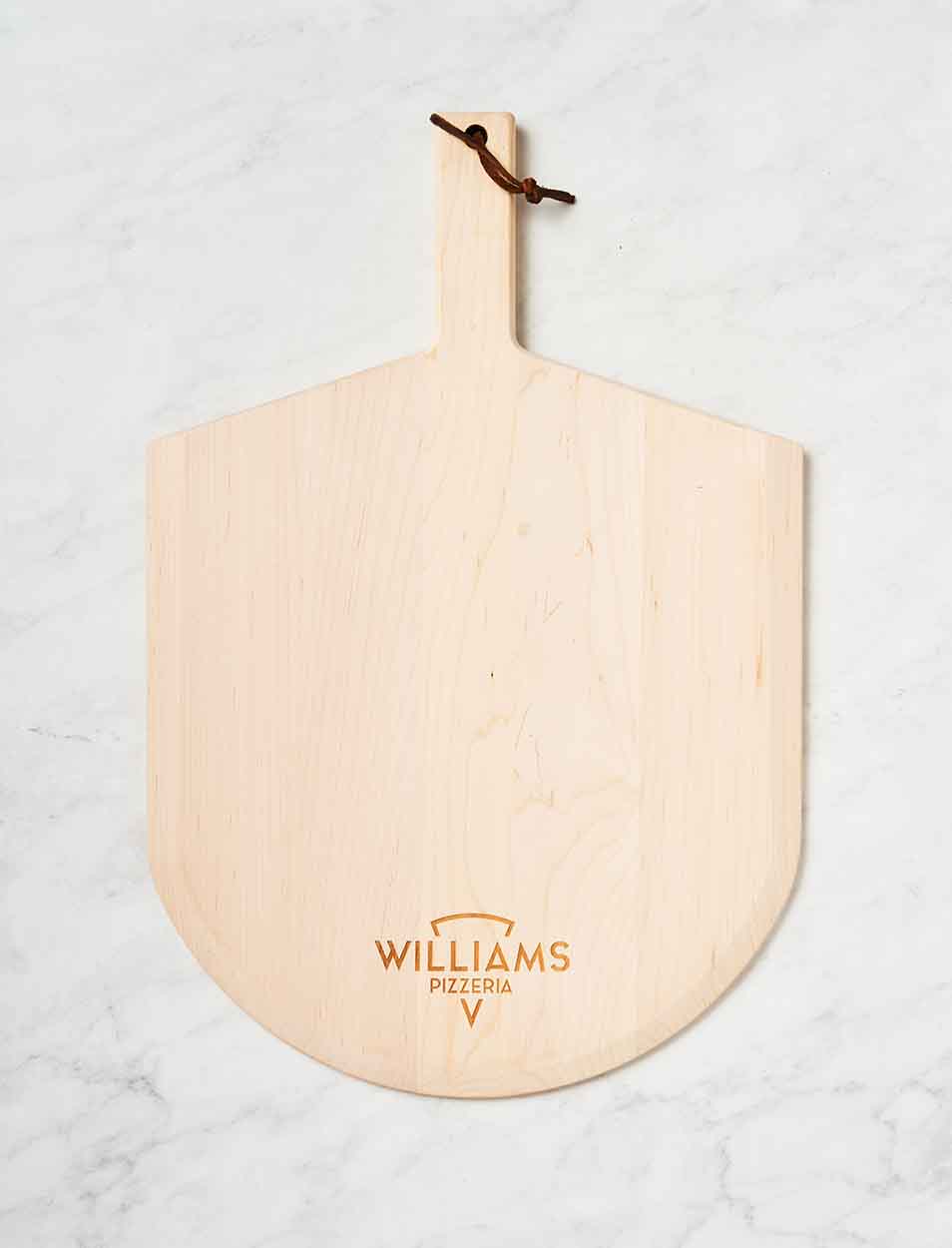 Personalized Maple Wood Pizza Peel 14 x 21"
