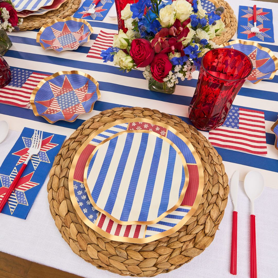 Americana Table Setting