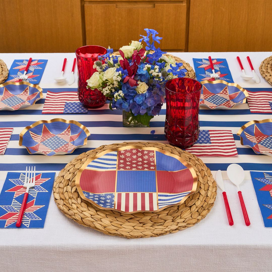 Americana Table Setting