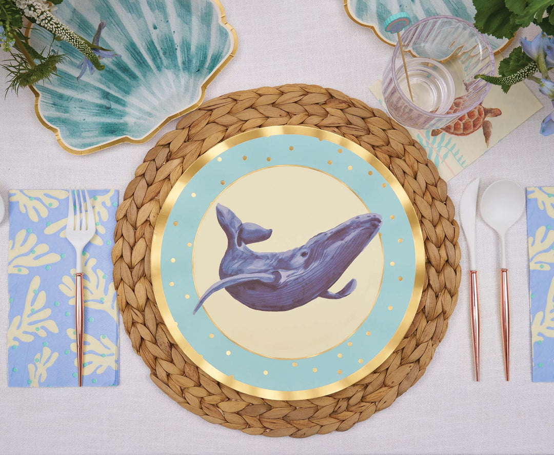 Pastel Sea Table Setting