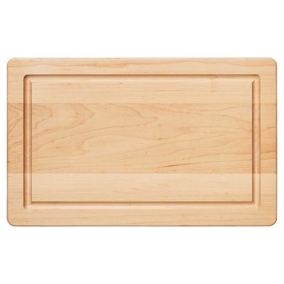Maple Wood Cutting + Cheeseboard | Blank No Engraving | 18 x 12"