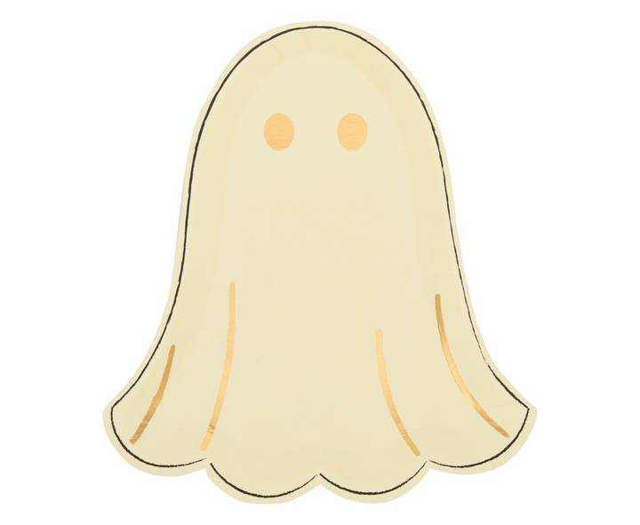 Boo Bold Die Cut Salad Plates/8pk