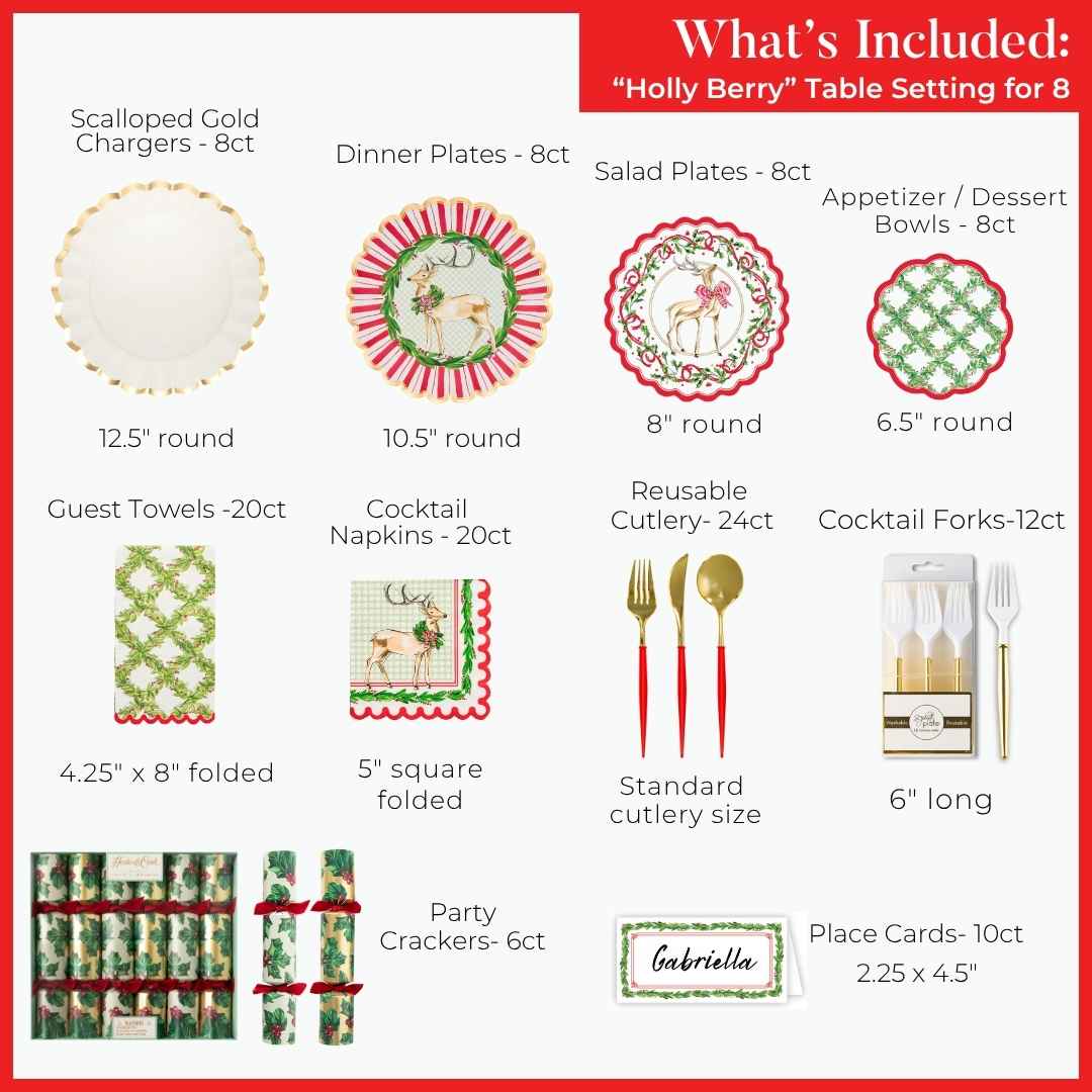 The Ultimate Holiday Host Bundle: Bright & Berry