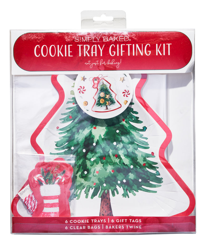 Cookie Tray Gifting Kit Tree/6pkg – Sophistiplate LLC