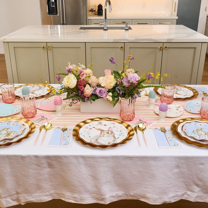 Charming Easter Table For 8 Complete Kit