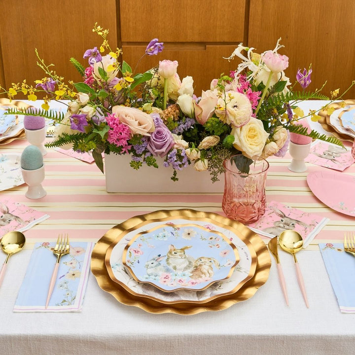 Charming Easter Table For 8 Complete Kit