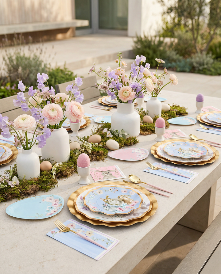Charming Easter Table Setting