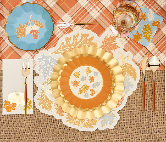 Gilded Harvest: Thanksgiving Table for 16