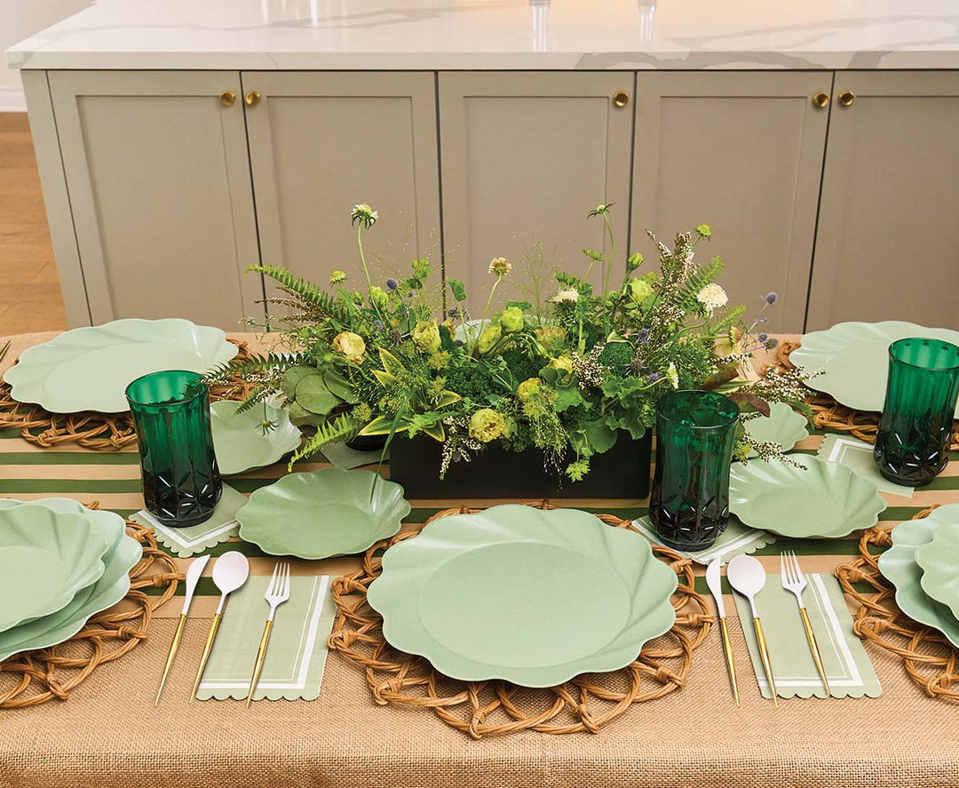 Simply Eco Compostable Table Setting - Sage
