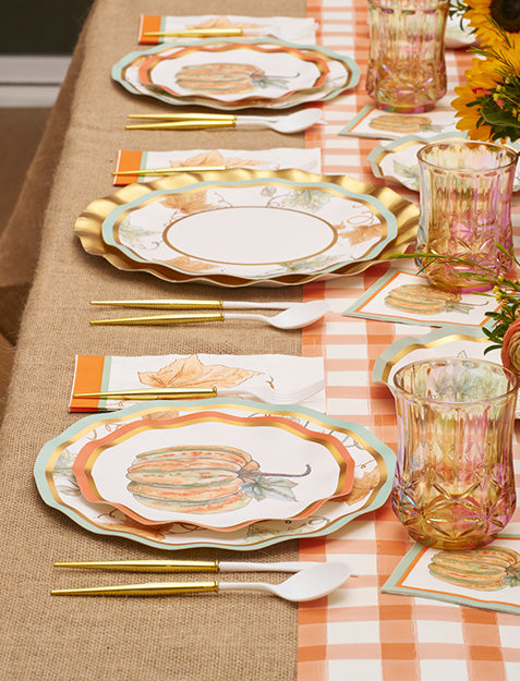 Bright & Thankful Table Setting