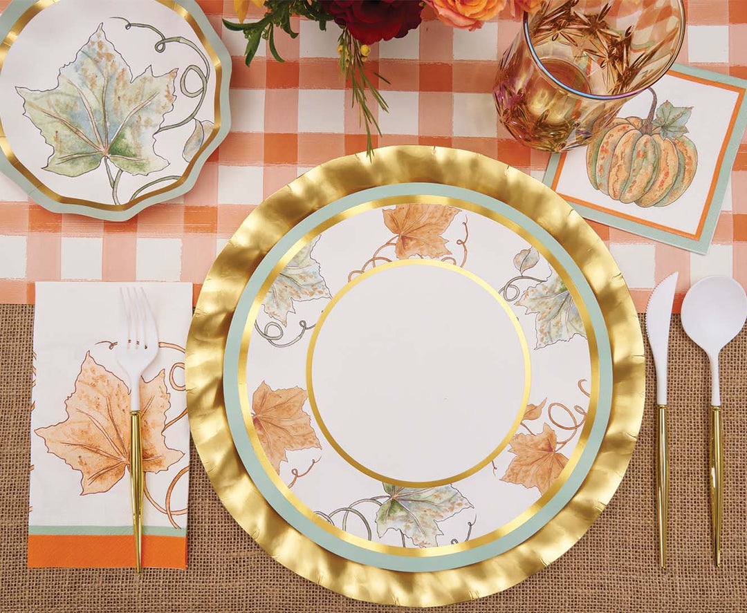 Bright & Thankful Wavy Appetizer Bowl/8pk