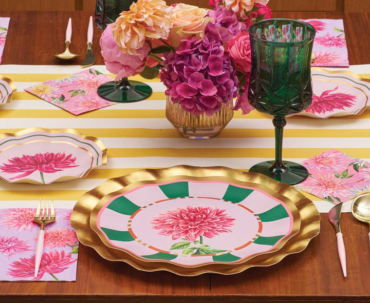 Dahlia Garden Dinner Plates/8pk