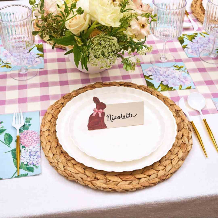 Chocolate Bunny Place Cards - Pack of 12