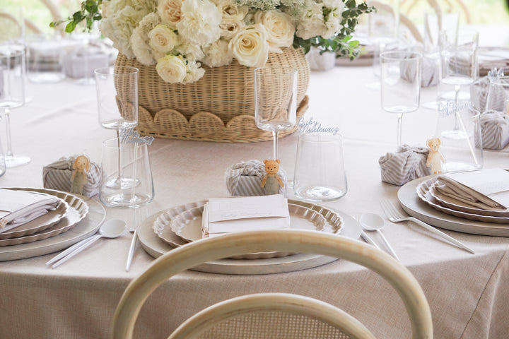 Simply Eco Compostable Table Setting - Sand