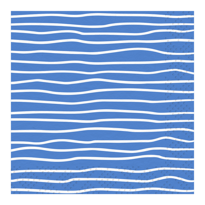 Cocktail Napkin Eco French Blue/20 pkg