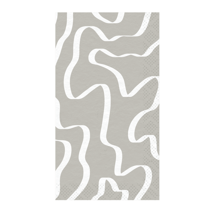 Guest Towel Eco Concrete/20 pkg