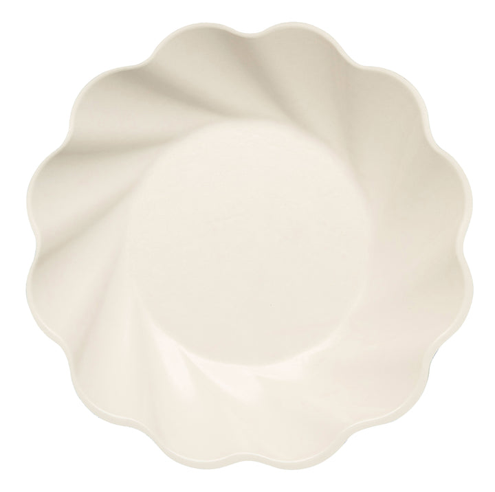Simply Eco Salad Plate- Cream/8pkg