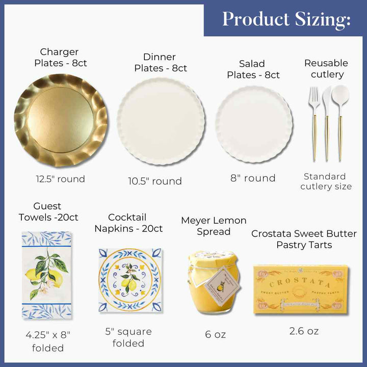 The Ultimate Sukkot Tablescape: Coastal Lemons