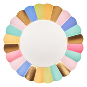 Scalloped Salad Plate Panoply - 8pkg